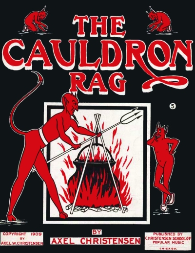 cauldron rag cover