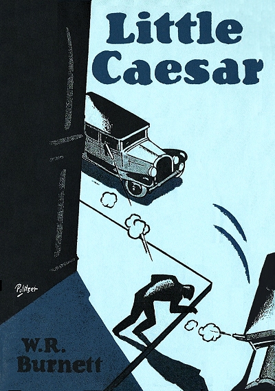 Politzer drawn book cover of Little Caesar