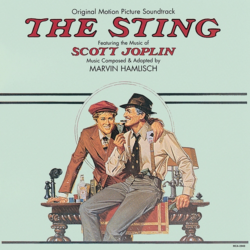 the sting soundrack album cover