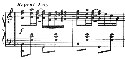 the entertainer b section example