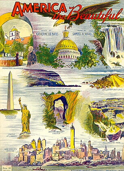 America the Beautiful (Later Cover)